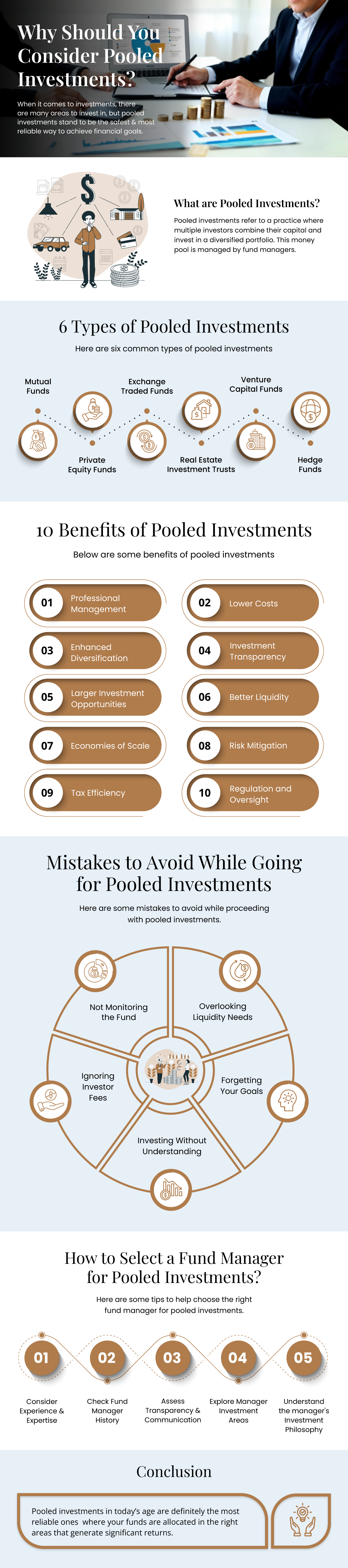 Pooled Investments infographic